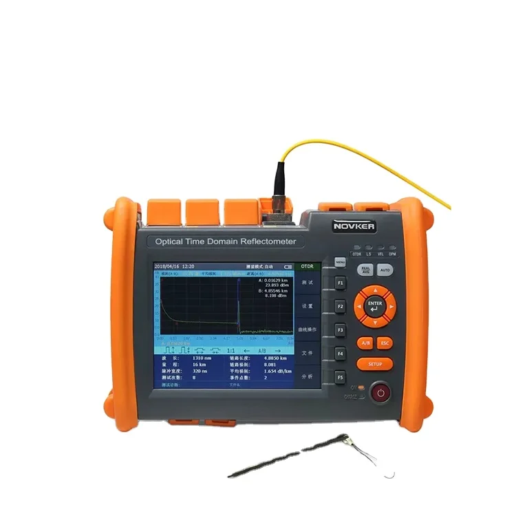 

Оранжевая микро ручная машина otdr UNIONFIBER, тестер оптоволокна NK5600