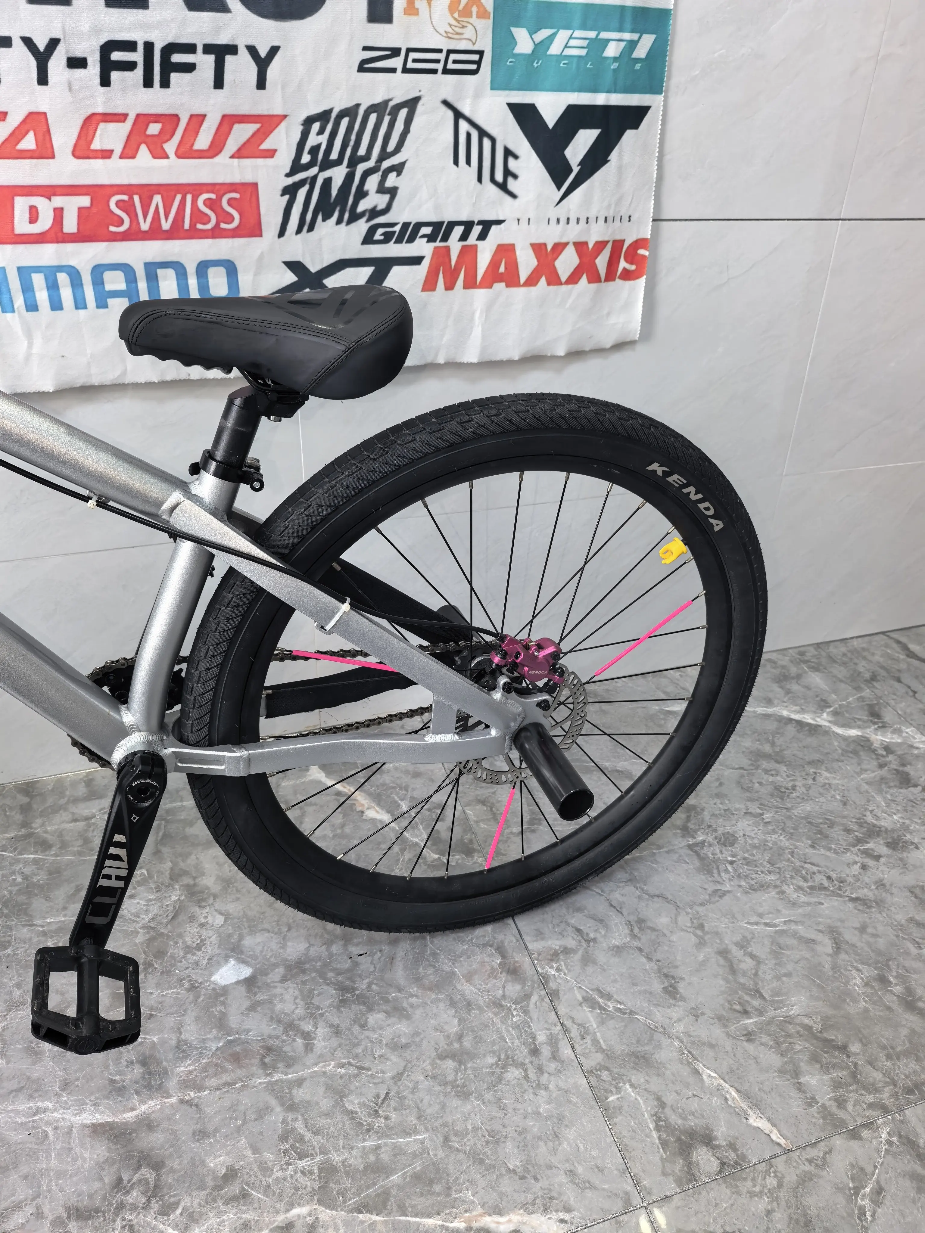 Фото Универсальные подножки для BMX 14 мм, модифицированные детали для трюковых велосипедов BMX №5