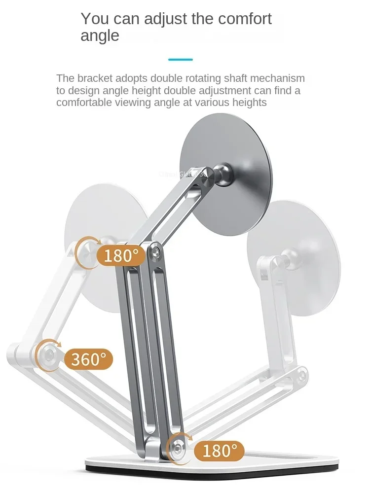 Металлический магнитный держатель для планшета настольная подставка Suporte Ipad Pro