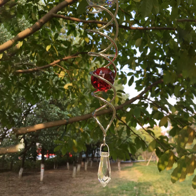 Колокольчик ветряной из хрустальной металлической проволоки 12 дюймов