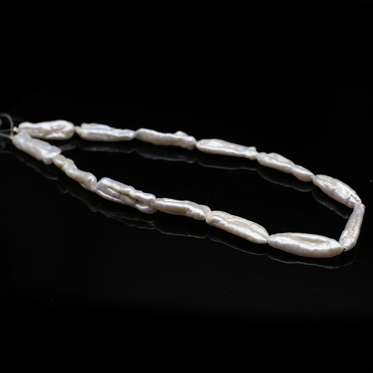 8x20 мм жемчуг в форме зубочисток стиле барокко натуральный пресноводный