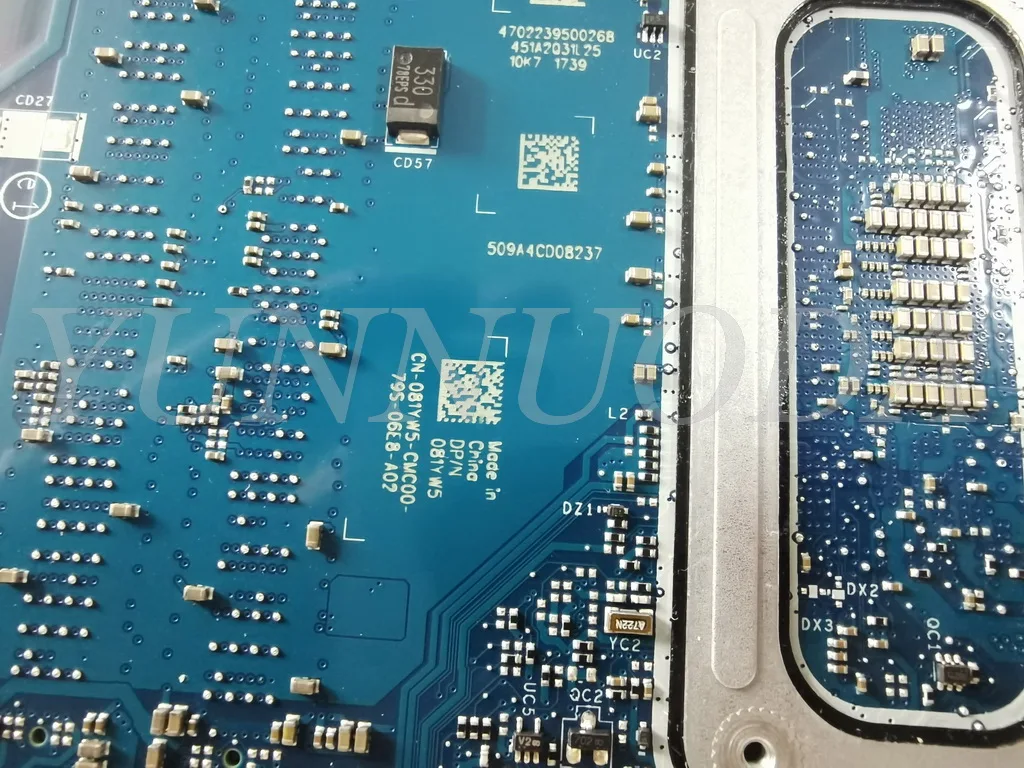 Оригинал для DELL Inspiron 5567 5767 материнская плата ноутбука Φ оригинальная деталь