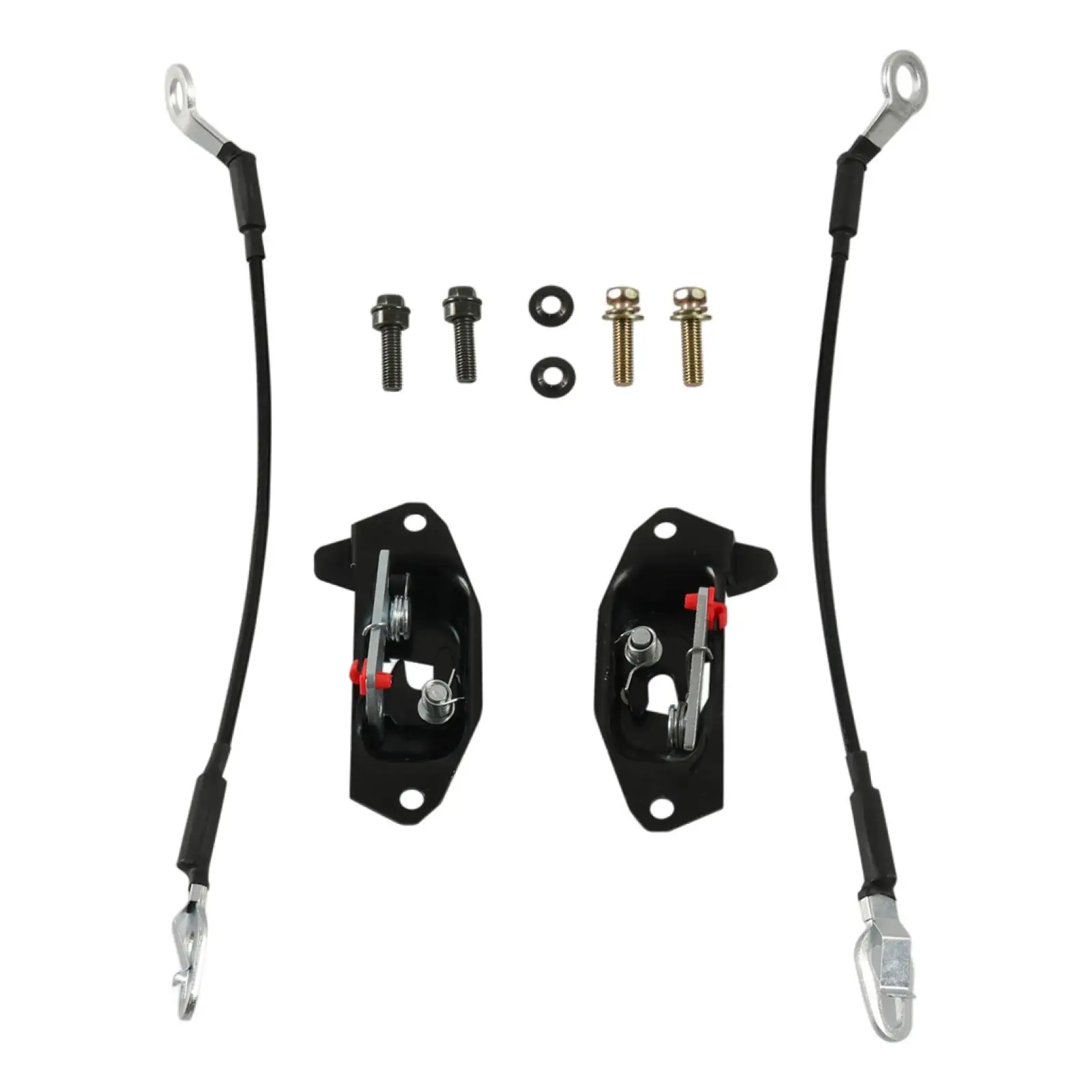 

Tailgate Latch Lever Pair Tailgate Pull Cables Repair Tools Rear Gate Lock Latch for GMC 1999-2007 15921949 15107686