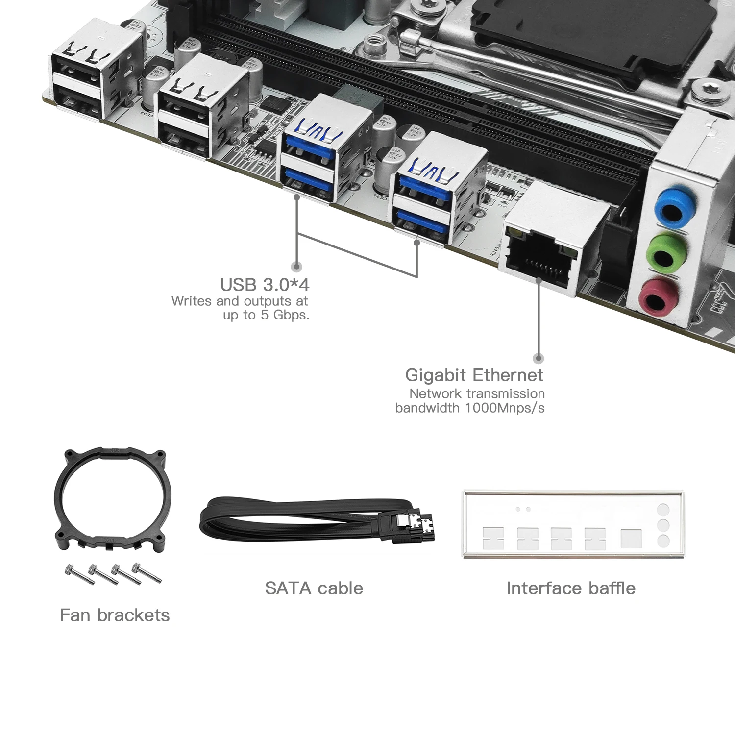 MACHINIST K9 материнская плата LGA 2011-3 Поддержка Xeon E5 V3 V4 серия ЦПУ процессор DDR4 RECC NON-ECC