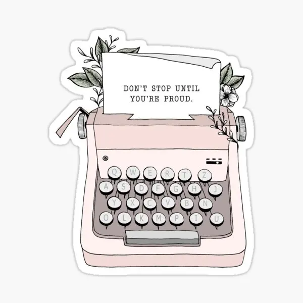 

Do Not Stop 5PCS Stickers for Wall Cute Car Water Bottles Window Bumper Print Laptop Room Luggage Art Background Home Stickers