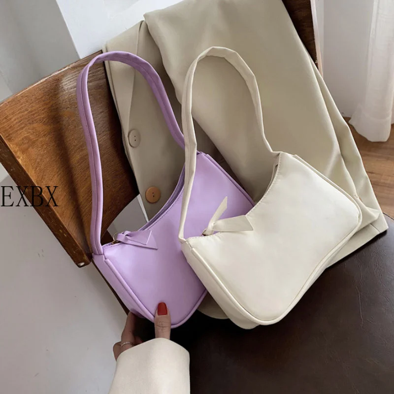 

Women Bags Casual Retro Mini PU Shoulder Bag Totes Bags for Women 2023 Trendy Vintage Handbag Female Small Subaxillary Bags