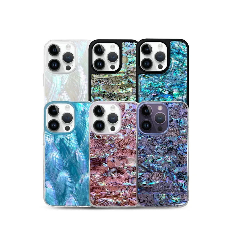 

Женский чехол из натуральной морской ракушки для телефона iPhone 14 Pro Max, защитная задняя крышка для камеры с защитой от падения для 13 Pro Max 13 mini