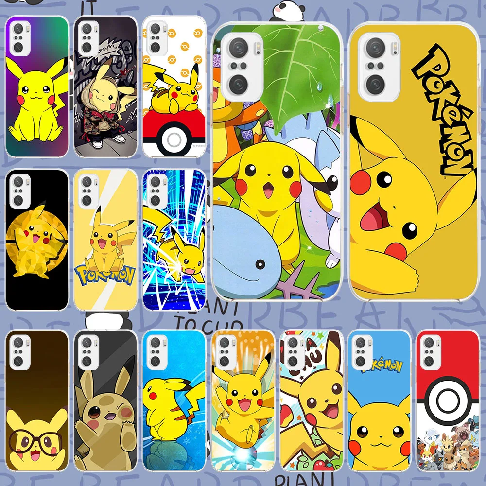 Мягкий силиконовый чехол BW-46 Pikachu для Moto G53 G30 G73 G32 G71 G22 G72 G52 G60 G60S G9 Play Plus Edge 40 Pro 5G