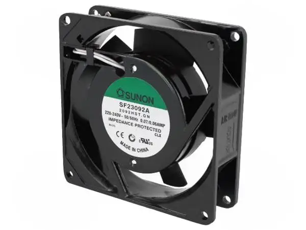 Вентилятор SUNON SF23092A2092HST осевой, 230В AC, 92x92x25 мм, 49(7П) куб.м/ч, 36 дБА