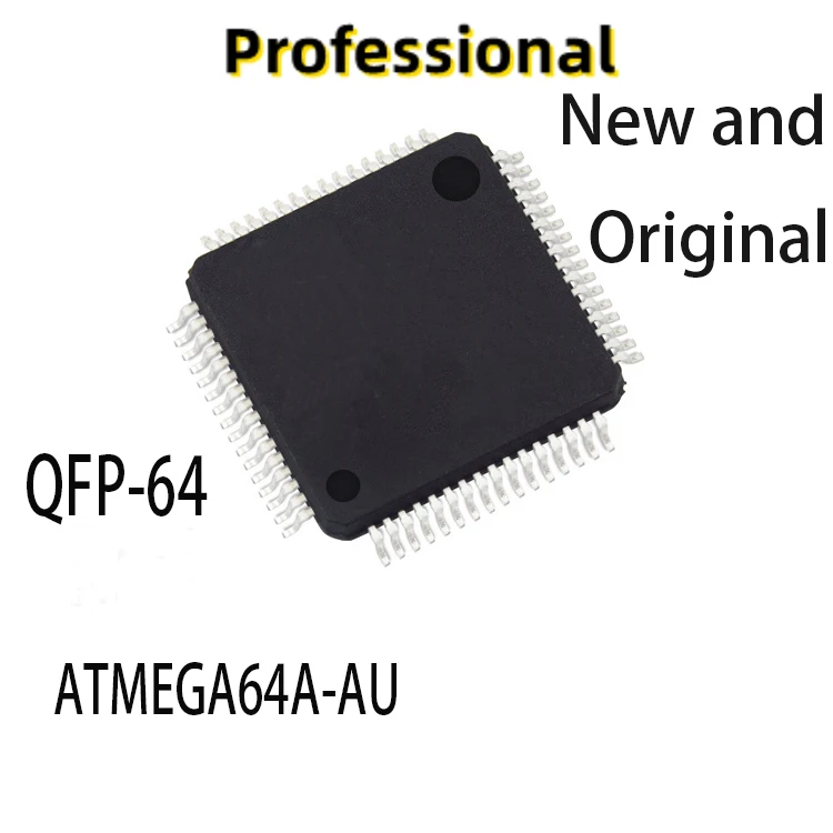 

5-10PCS New and Original ATMEGA64A AU QFP-64 ATMEGA64A-AU