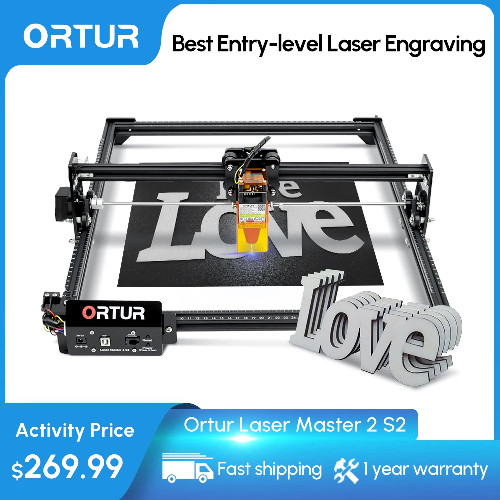 

OLM2 Ortur Laser Engraver ENGRAV LASER MACHIN CNC Laser Cutter Engraver DIY Laser Logo Printer For Metal Engraving Machine Tools