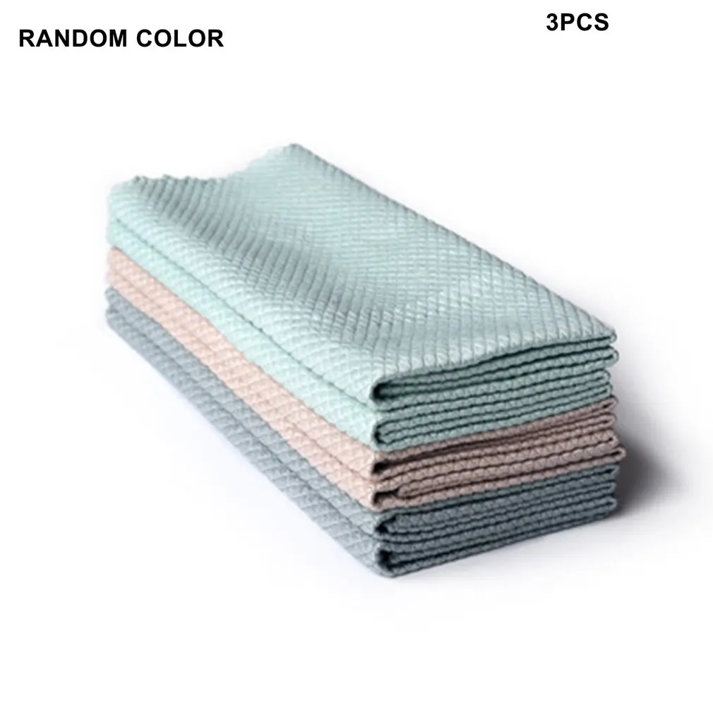 

Эффективная микрофибра, салфетка для протирания чешуи, салфетка для протирания, супер впитывающая салфетка для мытья посуды, кухонное поло...