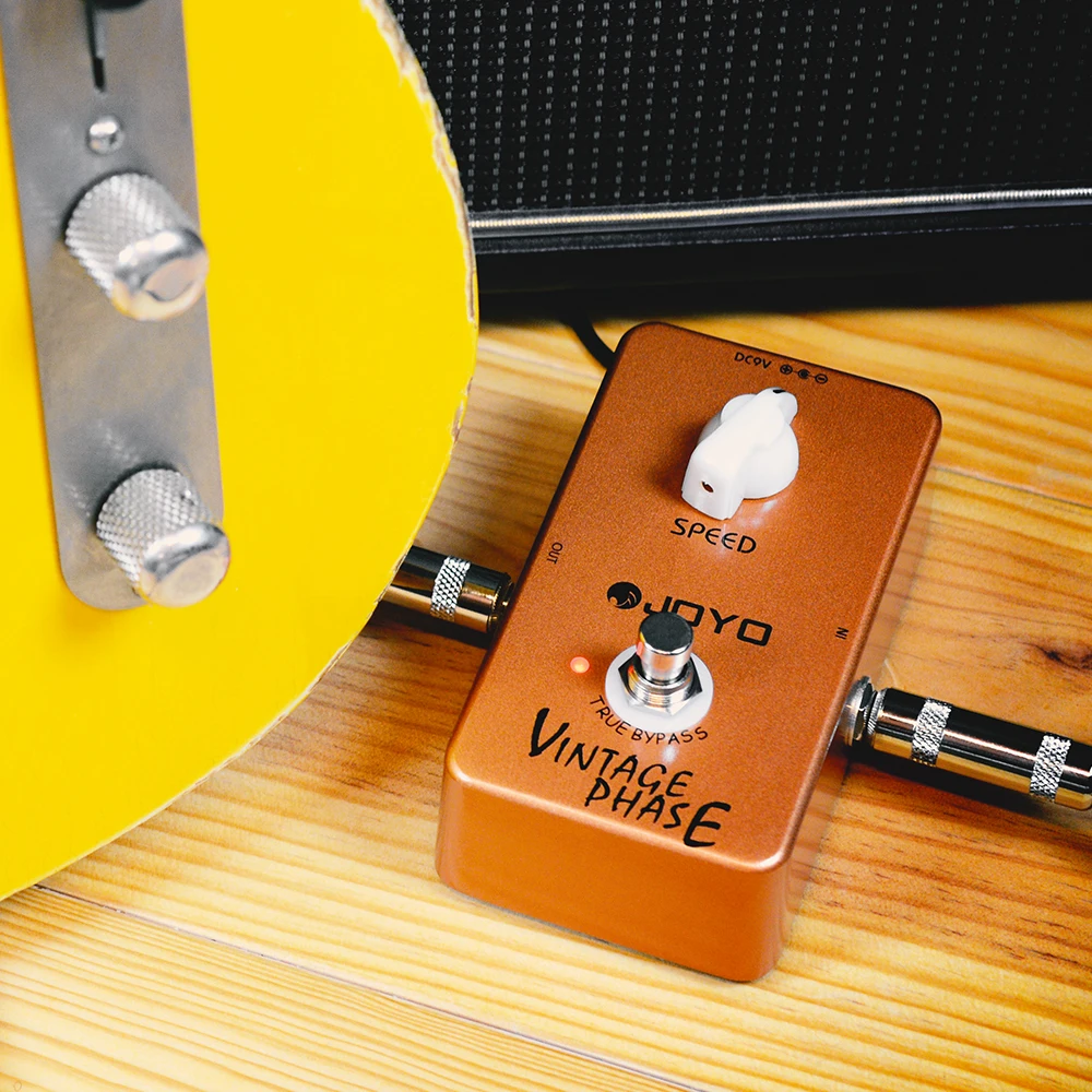 Винтажная педаль для гитары JOYO JF - 06 Phaser аксессуары с реальным байпасом мини