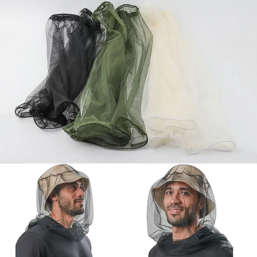 

Protector Insect Bee Protection Face Protector Insect Head Net Mosquito Hat Mesh Hat Fishing Cap