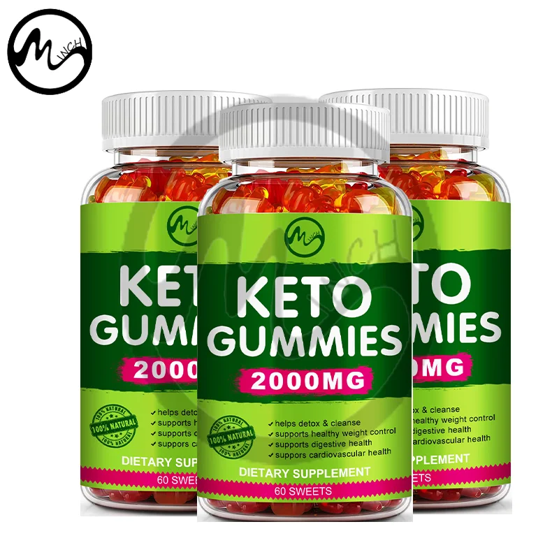 

Minch Pure Gummies Ketone Fat Burner Green Apple Cider Vinegar Keto Bear Gummies For Men Women Weight Loss Beauty Health Sweets