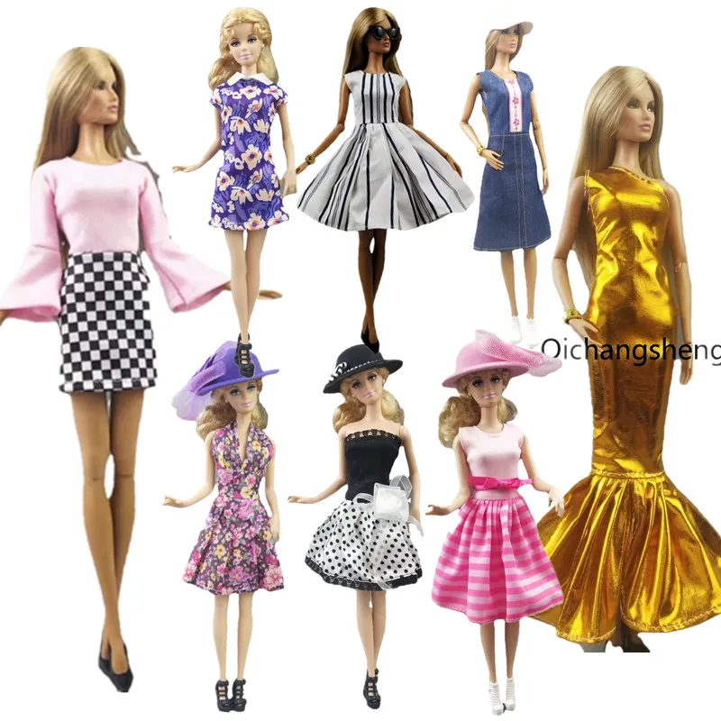 

1/6 BJD Doll Clothes For Barbie Dress For Barbie Clothes Princess Outfits Party Gown Clothing 11.5" Dolls Accessories Kids Toys