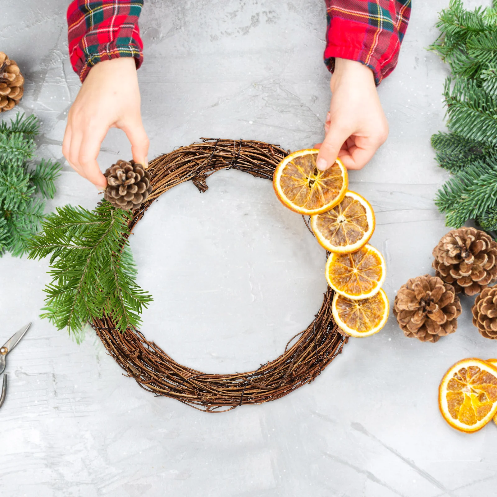 4 шт. венок ручной работы виноградная гирлянда виноградные венки для поделок