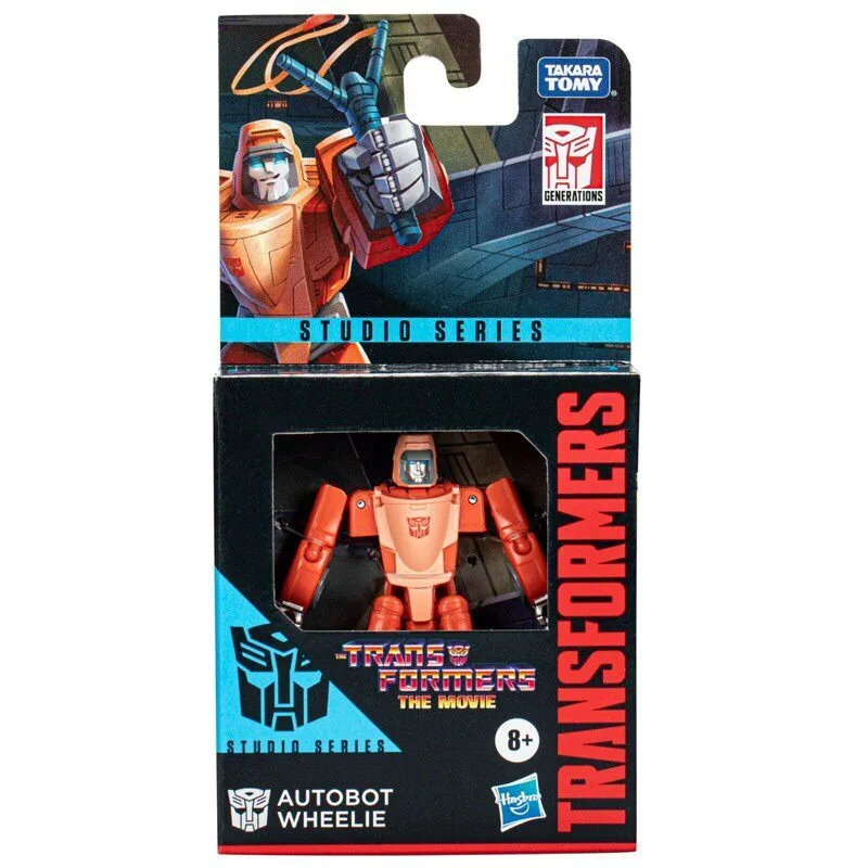 Фото В наличии: Коллекционная модель Hasbro Transformers SS86 Core Class Wheelie Autobot Car 3C, официальная экшн-фигурка №4