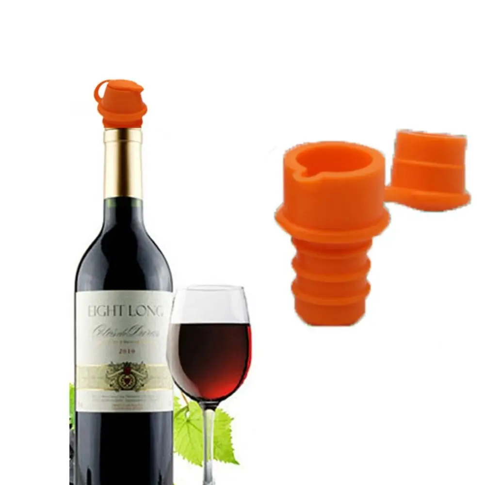2 шт. универсальные пробки для бутылок вина из пищевого силикона