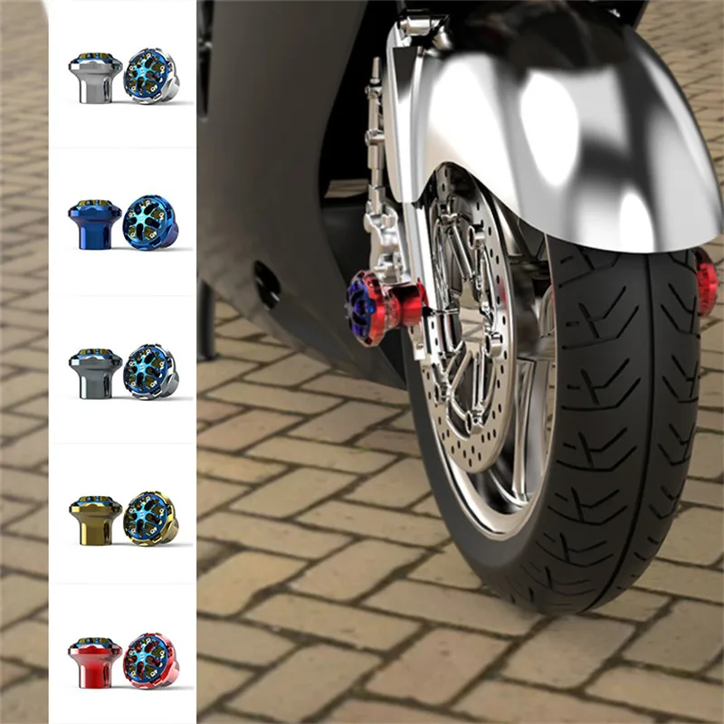

Universal CNC Motocross Crash Protector Motorbike Damping Cups Moto Accessories Motorcycle Wheel Screw Protection Crash Cups