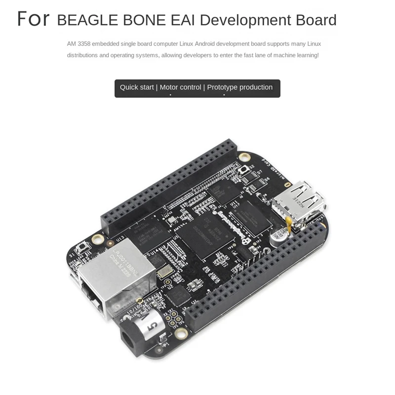 Встроенный компонент макетной платы для Beaglebone BB черный встроенный AM3358 Cortex-A8 512 МБ