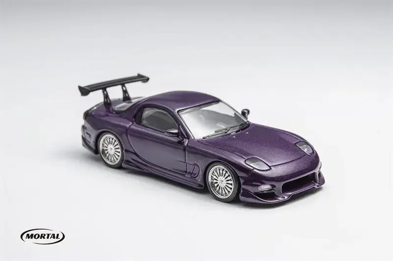 Литая под давлением модель автомобиля Mortal 1:64 RX7 Veilside