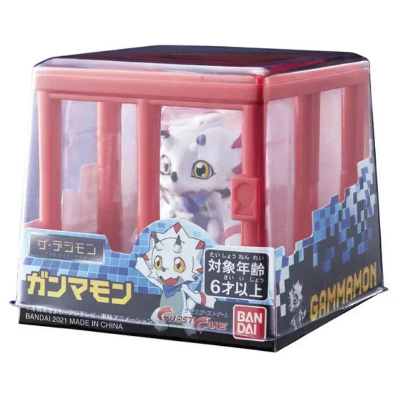 Фото Bandai натуральная игра Digimon Ghost, серия Gammamon Angoramon Jellymon, милые аниме-фигурки, игрушки, подарок на день рождения №3