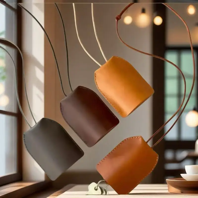 Модный кожаный брелок с логотипом для автомобиля мото анти-потерянная подвесная