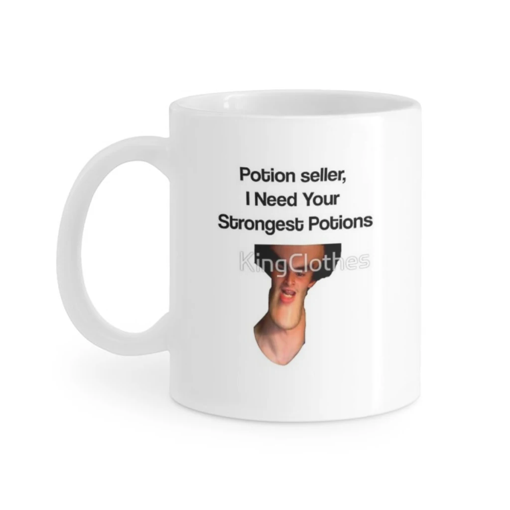 Продавец Potion мне нужны ваши самые мощные керамические кофейные кружки для кофе