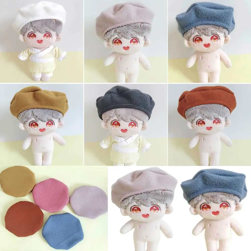 

Украшения для кукольного домика, детские игрушки «сделай сам», модная Кукла 20 см, кукольная шляпа, берет, шапки, шерстяная шляпа, аксессуары для кукольной одежды