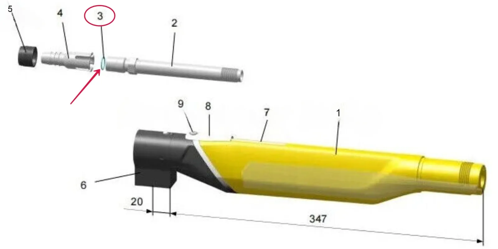 50/100 шт 1006324 Уплотнительное кольцо с черным фторовым клеем 12x1 мм FPM75 для