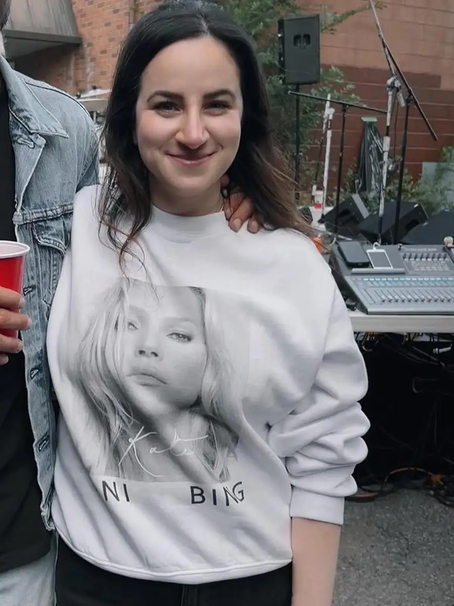 

Свитшот женский с аристическим принтом, Повседневный хлопковый пуловер с надписью, топ, винтажный Свободный свитшот, худи, весна-осень 2023