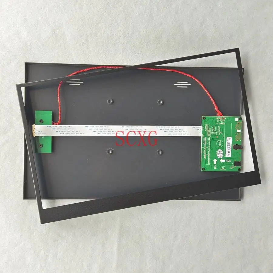 

For B133XTN02.1 B133XTN03.0 2 Mini HDMI-compatible 5V USB Micro 1366*768 DIY Kit LED EDP Screen Control Board 13.3" Metal Case
