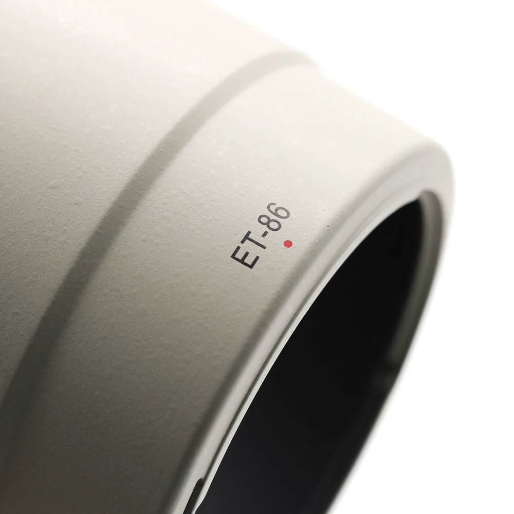 Бленда пластиковая белая для объектива фотоаппарата Canon EF 70-200 мм f/2.8L IS USM