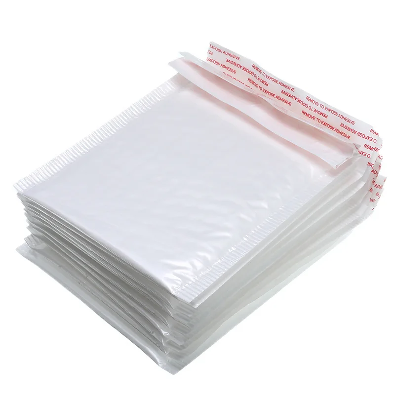 

50 PCS/Lot White Foam Envelope Bags Self Seal Mailers Padded Shipping Envelopes With Bubble Mailing Bag Shipping Packages Bag