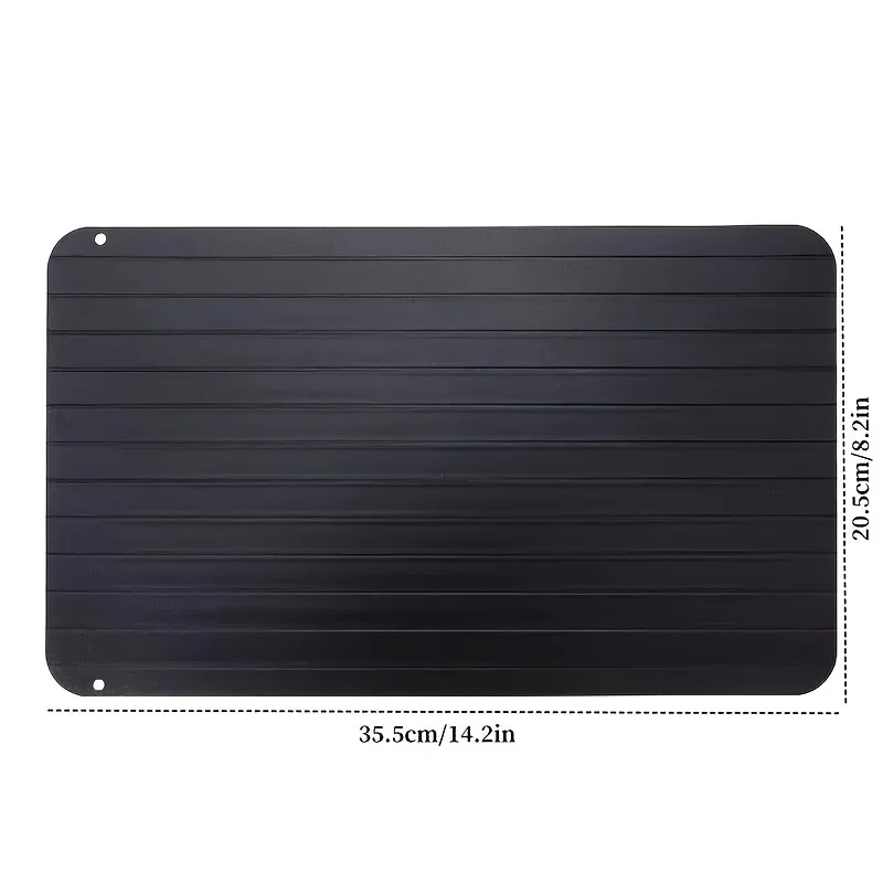 

Доска для размораживания мяса черная