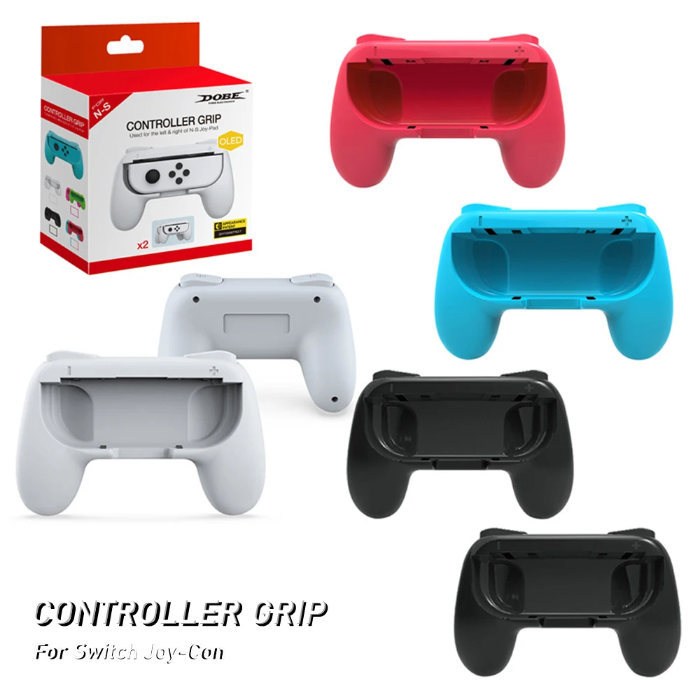 2Pcs/Box Left Right Hand Controller Grip For NS Joy-con Switch/Oled Anti-slid Gaming Accessories Gifts For Kids