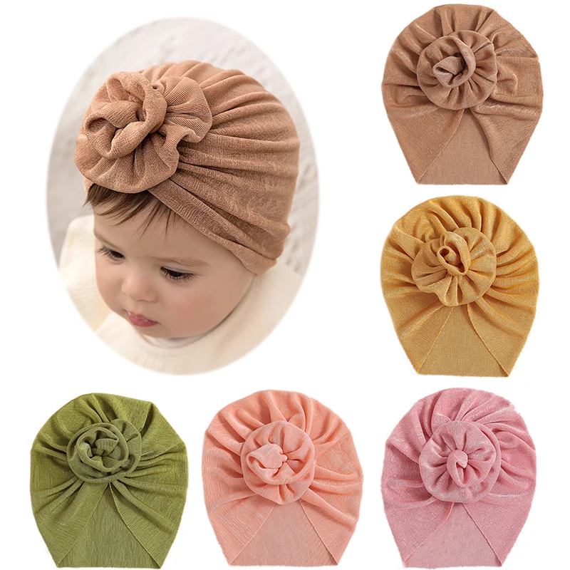 

Детские аксессуары для волос, детские шапки с бантом, головной убор, головной платок для детей, эластичные повязки на голову для девочек, дет...