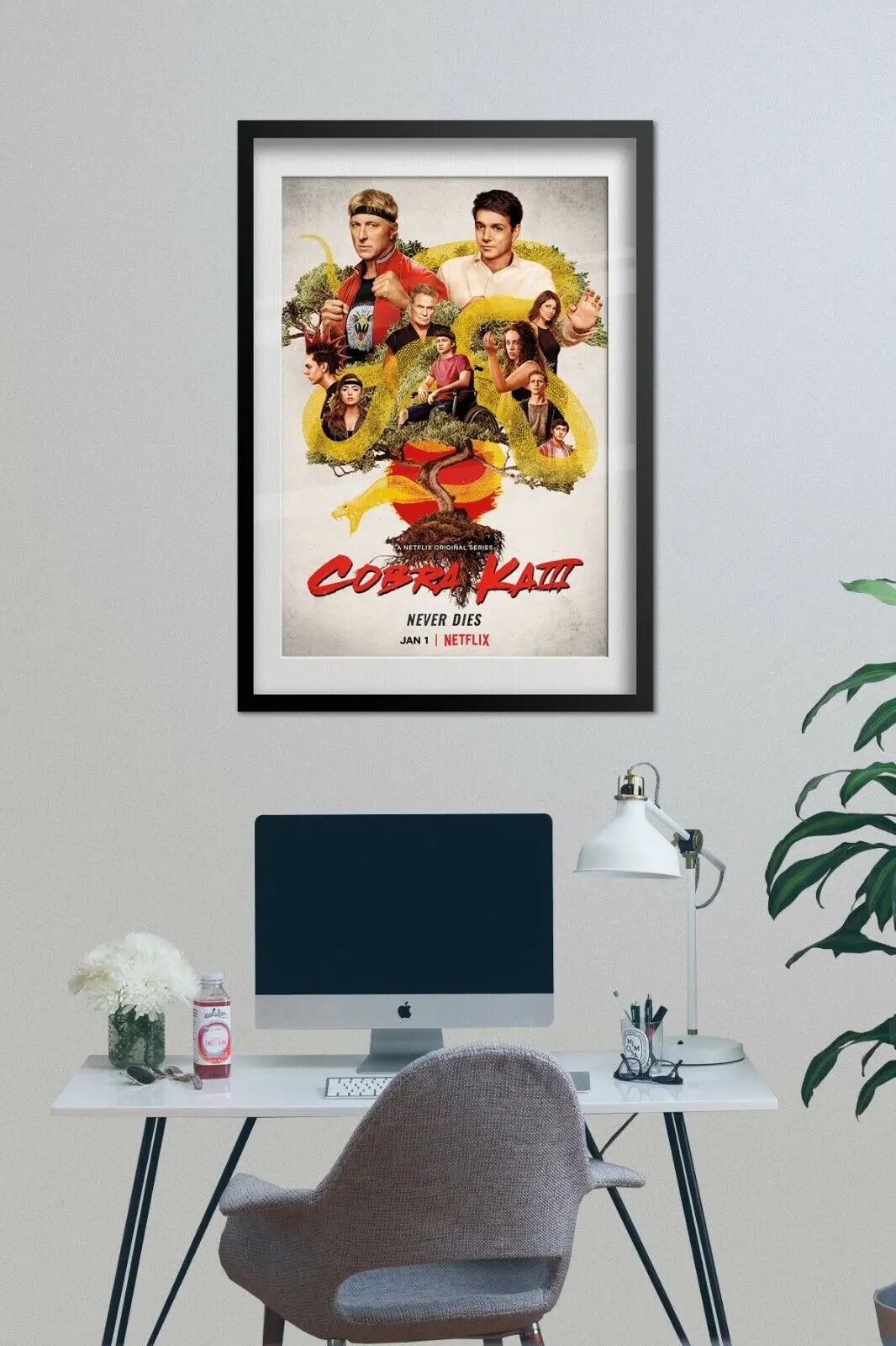 

Картина по мотивам фильма «Кобра Кай», плакат на холсте для гостиной, Декор, домашняя Настенная картина