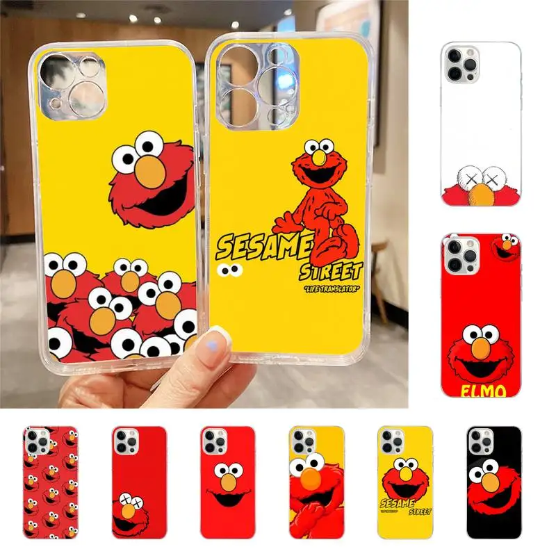 

CUTE Sesame Street Phone Case For Iphone 7 8 Plus X Xr Xs 11 12 13 Se2020 Mini Mobile Iphones 14 Pro Max Case