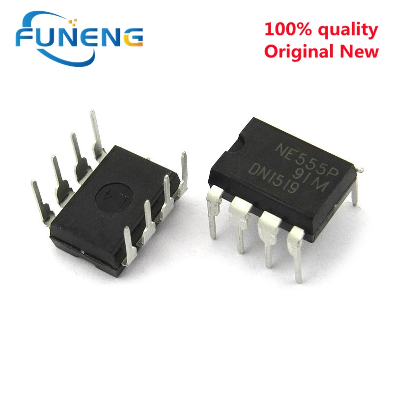 10-20 шт. NE555 NE555P DIP8 NE555N DIP 555 таймеры DIP-8 Новый и оригинальный чипсет IC