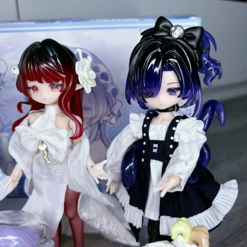 Фото Лидер продаж Come4free Minty 1/8 Bjd Mi Tian Ocean Gemstone Series слепая коробка шарнирная фигурка шарнирная кукла игрушка подарок для девочки №4