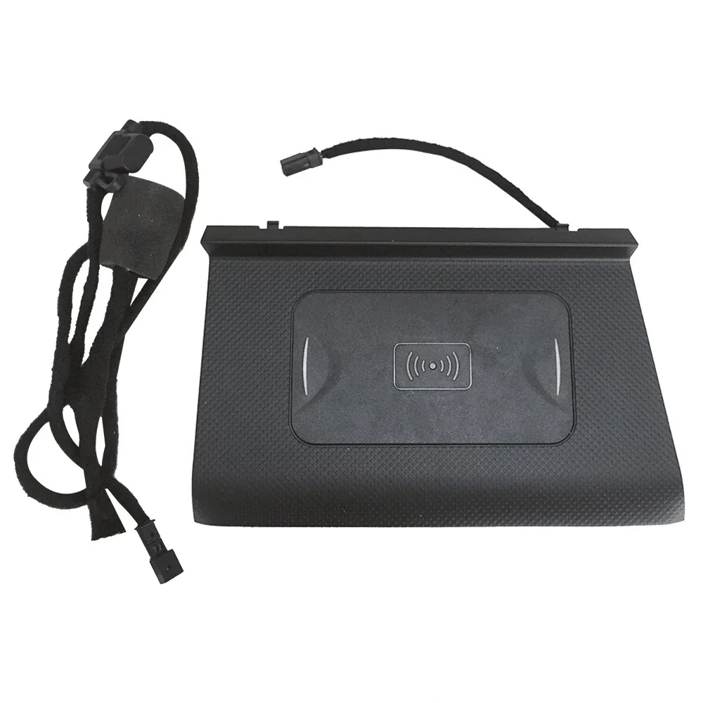 

Автомобильный беспроводной зарядный коврик для Volkswagen VW Tiguan MK2 Tharu Allspace 2017-2021, зарядное устройство для мобильного телефона, держатель, аксессуары