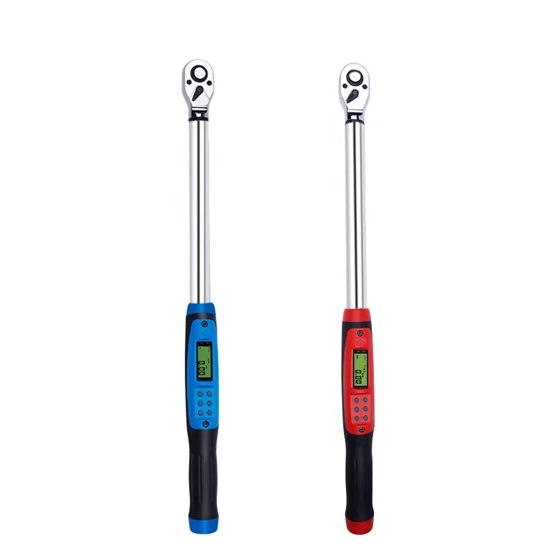 Цифровой Динамометрический ключ Fanyaa с реверсивной быстроразъемной трещоткой и