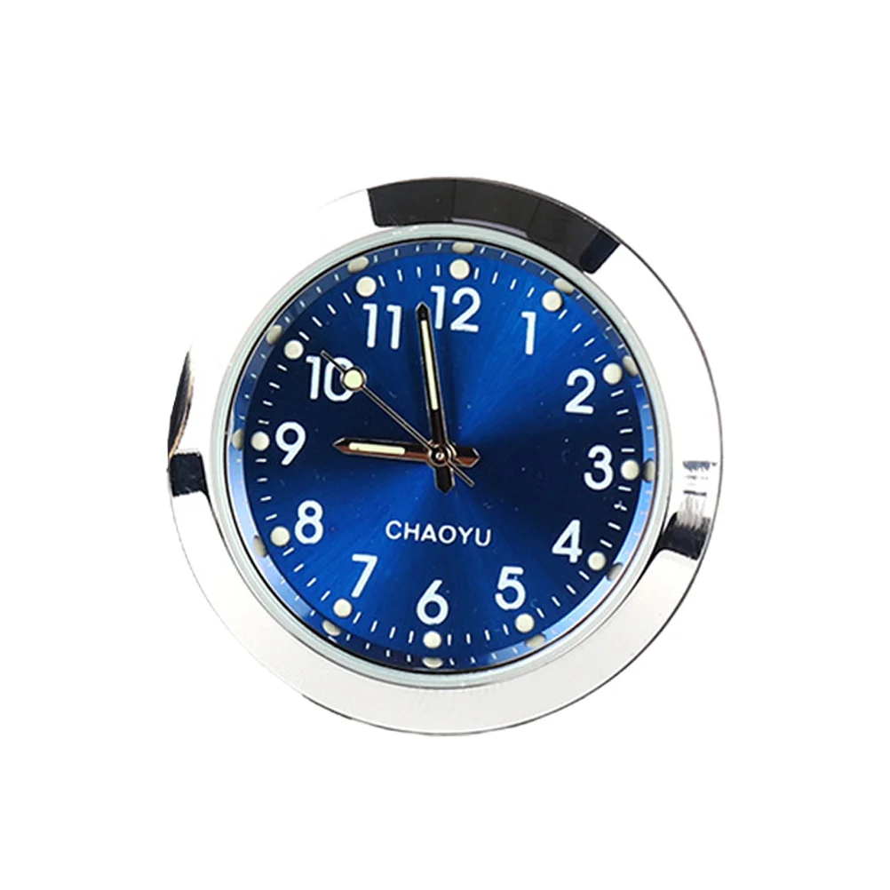 

1Pc Clock Ornament Car Aromatherapy Clock Luminous Clock Automotive Clock Car Air Vent Diffuser