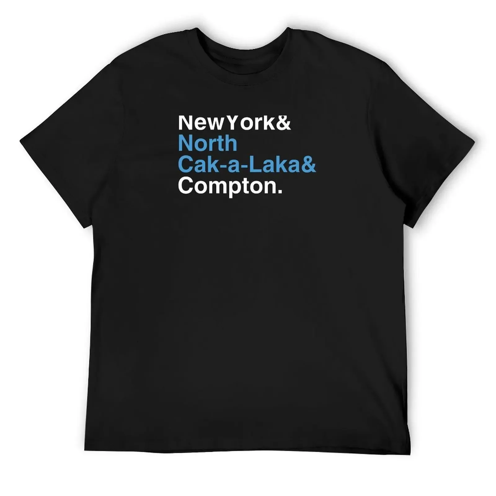 Футболка New York North Cak-a-Laka and Compton для любителей спорта забавные футболки подарки