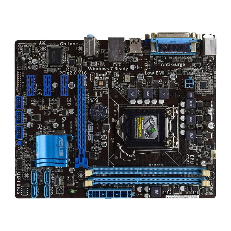 

Asus P8H61-M lx intel h61 placa-m ães 1155 mais recente i7 i5 i3 xeon E3-1245 v2 cpus ddr3 16gb vga pci-e x16 uatx uefi bio