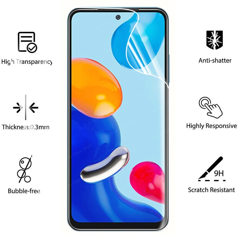 4 in 1 hydrogel film for xiaomi redmi note 11 pro 11s 5g screen protector for redmi note 11 pro plus 5g safety film not glass free global shipping