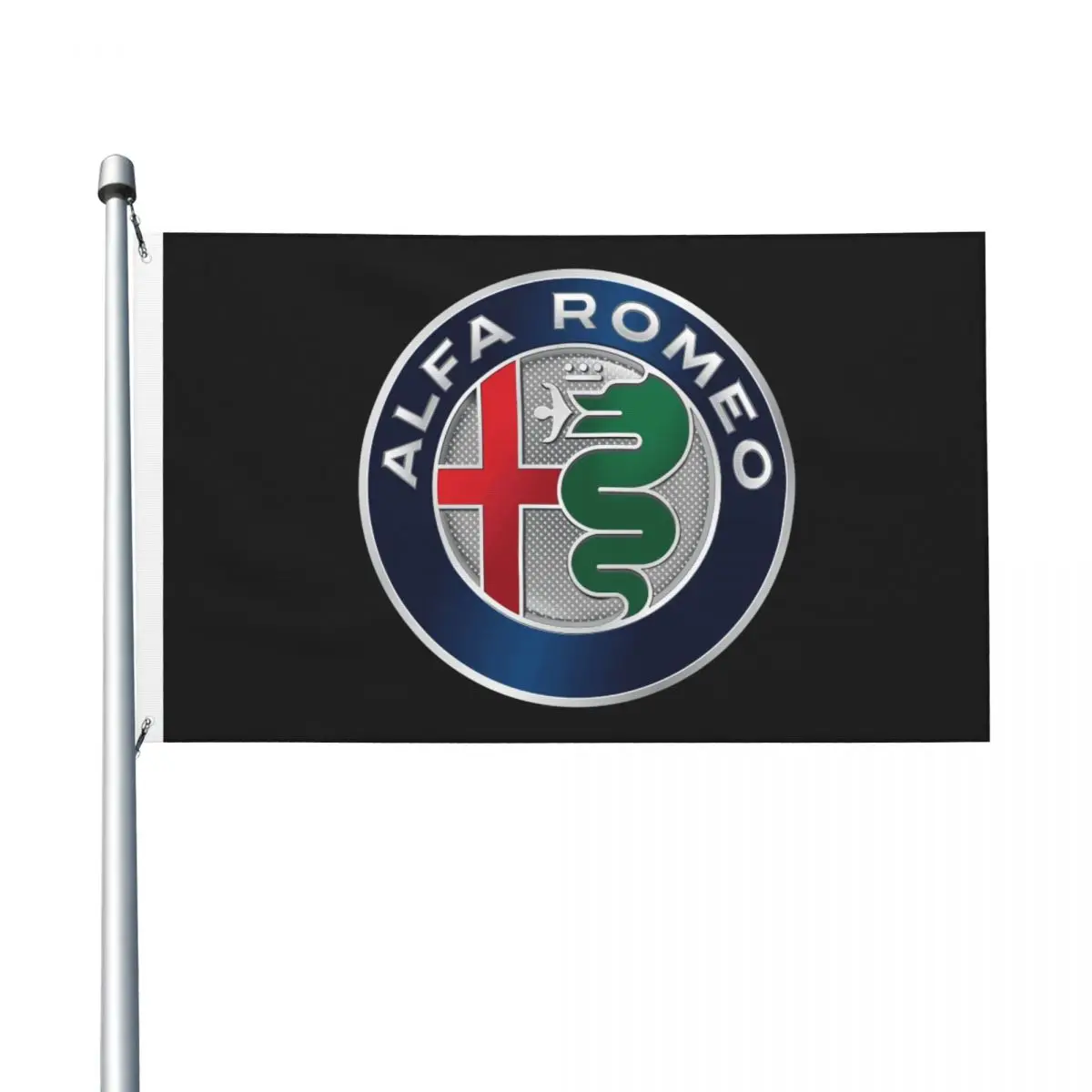 

Alfa Romeo Double Sided Banner Breeze Flag Garden Flag Decorative Flag Party Banner 3x5FT (90x150cm)