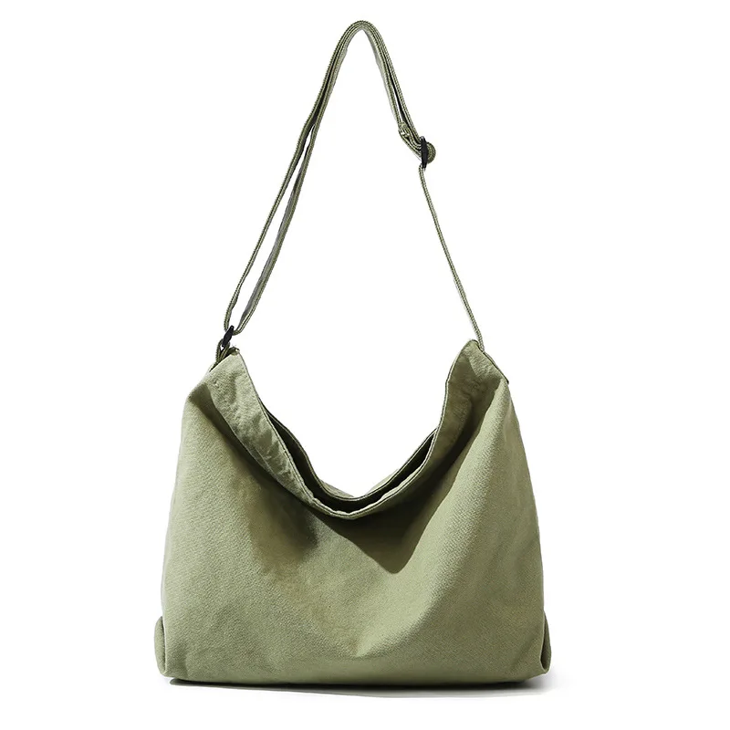 Японская хлопковая Холщовая Сумка Женская Студенческая сумка через плечо ретро